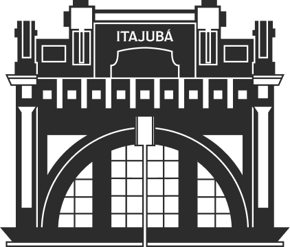 Uma construção com a palavra Itajubá na fachada